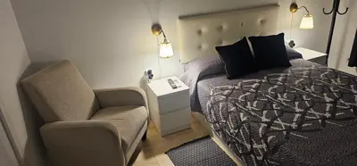 Cama o camas de una habitación en Habitaciones Chueca