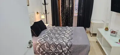 Cama o camas de una habitación en Habitaciones Chueca