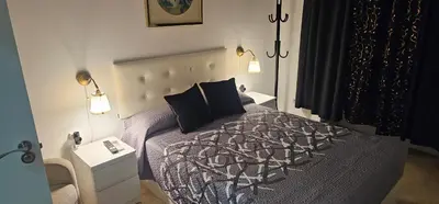 Cama o camas de una habitación en Habitaciones Chueca