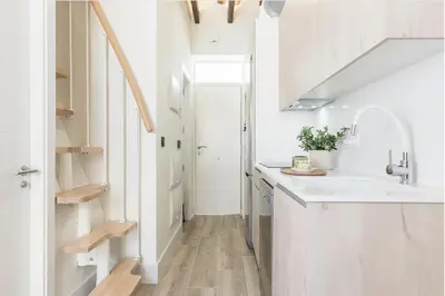 Un baño de dPLACE To Be - Luxury apartments in Barrio de Salamanca