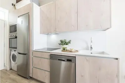 Una cocina o zona de cocina en dPLACE To Be - Luxury apartments in Barrio de Salamanca