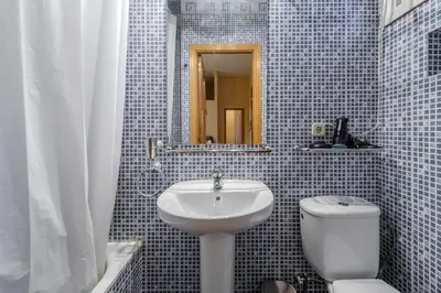 Un baño de Apartamento moderno y acogedor zona El Viso, Madrid