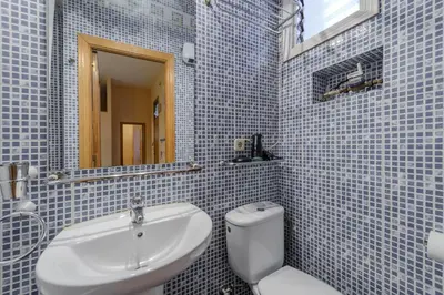 Un baño de Apartamento moderno y acogedor zona El Viso, Madrid