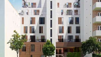 Edificio en el que se encuentra el apartamento