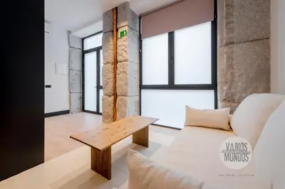 Cama o camas de una habitación en Dulce retiro para 7, ven a Duque de Rivas 8 E3