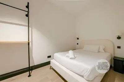Cama o camas de una habitación en Diversión y confort para 10, ven a Duque de Rivas 8 E3