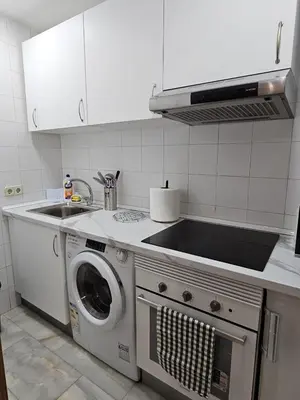 Una cocina o zona de cocina en Apartamento Los Austrias