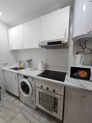 Una cocina o zona de cocina en Apartamento Los Austrias
