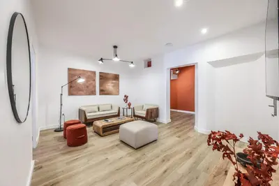 Zona de estar de Apartamento de diseno Gran Via -No Ascensor-