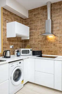 Una cocina o zona de cocina en Cuatro Caminos Apartment