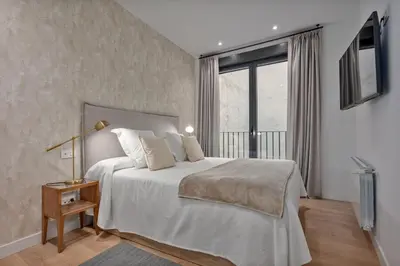 Cama o camas de una habitación en Exclusivo Piso en el centro - 1