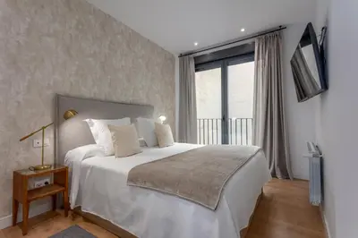 Cama o camas de una habitación en Exclusivo piso en el centro - 2