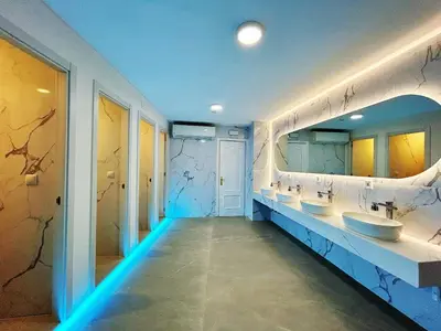 Un baño de UNPLAN Hostel