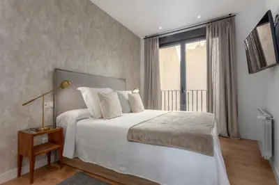 Cama o camas de una habitación en Exclusivo piso en el centro - 3
