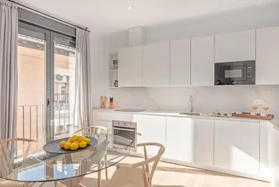 Una cocina o zona de cocina en Exclusivo piso en el centro - 3
