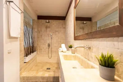 Un baño de Victor Apartment Ruda