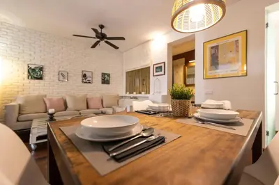 Zona de estar de Victor Apartment Ruda