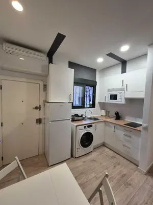 Una cocina o zona de cocina en Apartamento céntrico y Acogedor
