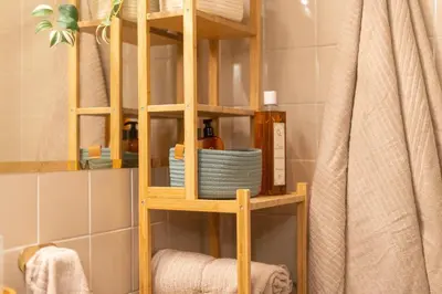 Un baño de Apartamento entre Bernabeu y Barrio Salamanca