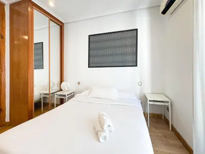 Cama o camas de una habitación en Casa de las letras