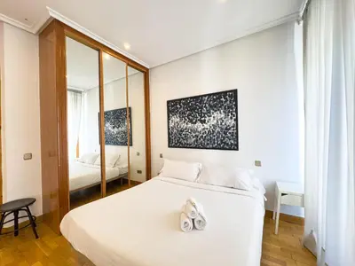 Cama o camas de una habitación en Casa de las letras