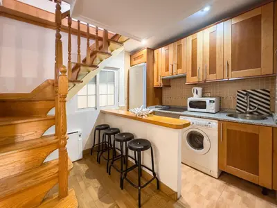 Una cocina o zona de cocina en Casa de las letras