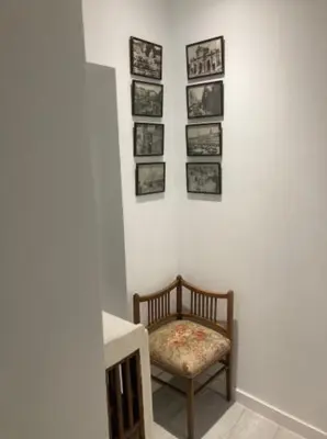 Zona de estar de Apartamento silencioso en el centro de Madrid