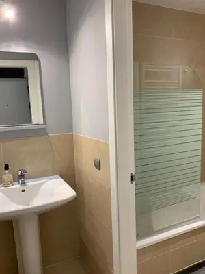 Un baño de Apartamento 4A Atocha Delicias Madrid Rio