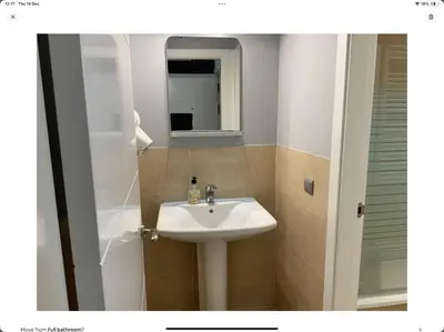 Un baño de Apartamento 6B Atocha Delicias Madrid Rio