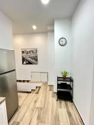 Una cocina o zona de cocina en precioso apartamento para 4 personas