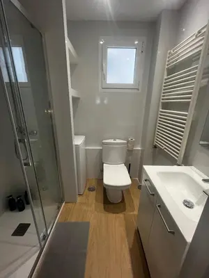 Un baño de Apartamento 3A Atocha, Delicias, Madrid Rio