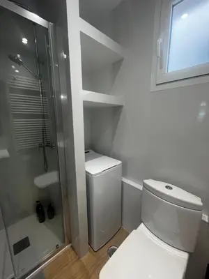 Un baño de Apartamento 3A Atocha, Delicias, Madrid Rio