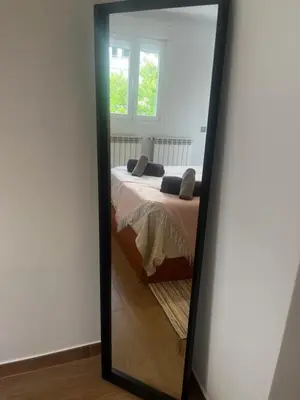 Cama o camas de una habitación en Apartamento 3A Atocha, Delicias, Madrid Rio