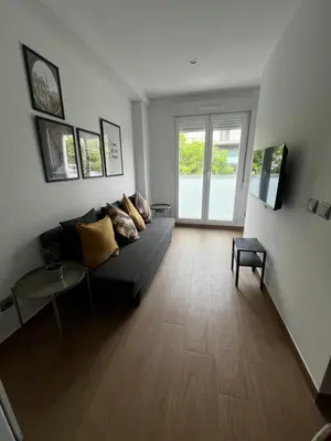 Zona de estar de Apartamento 3A Atocha, Delicias, Madrid Rio