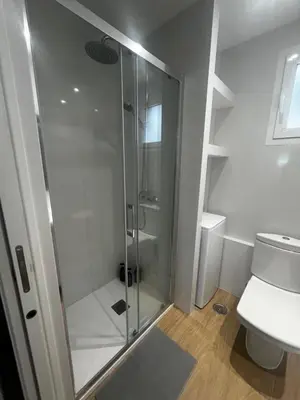 Un baño de Apartamento 3A Atocha, Delicias, Madrid Rio