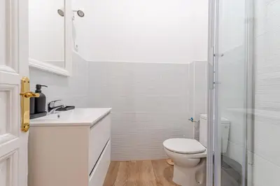 Un baño de El Castizo Madrid centro by Hogar4
