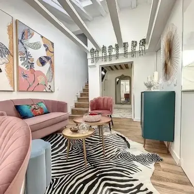 Chic Penthouse with Urban Charm & Rooftop