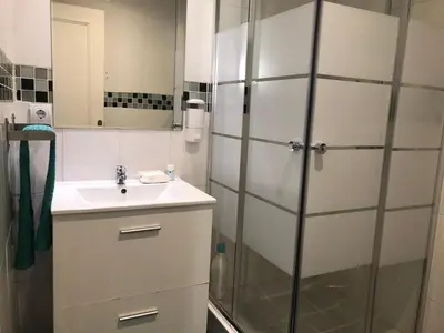 Un baño de Apartamentos EconoStay Callao