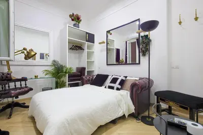 Cama o camas de una habitación en Salamanca Luxury Rooms