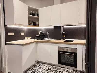 Una cocina o zona de cocina en Madrid Centro Excepcional