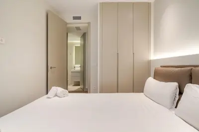 Cama o camas de una habitación en Luxury & Exclusive Apartment Salamanca 10 pax