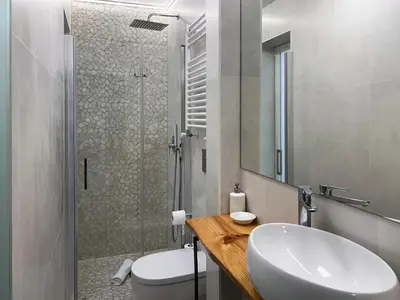 Un baño de Plaza España Centro - Apartamento para 8 personas
