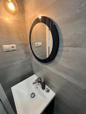 Un baño de Vallehermoso Loft in downtown Madrid Aguelles
