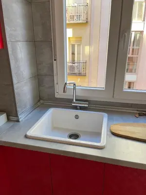 Un baño de Vallehermoso Loft in downtown Madrid Aguelles