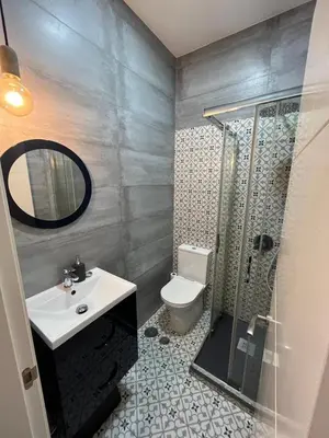 Un baño de Vallehermoso Loft in downtown Madrid Aguelles