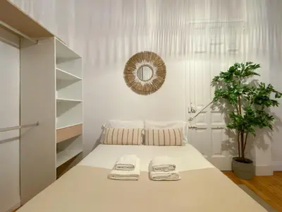 Cama o camas de una habitación en Victoria Studio III