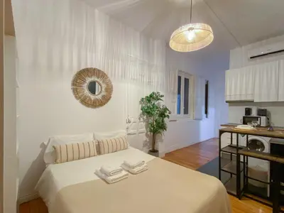 Cama o camas de una habitación en Victoria Studio III
