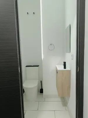 Un baño de precioso local reformado