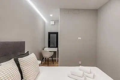 Cama o camas de una habitación en Waou Essence IV Antón Martín - Corta Duración