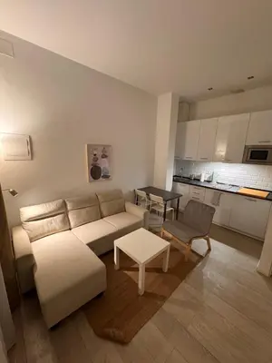 Una cocina o zona de cocina en Apartamento cerca del Movistar-Arena Wizink